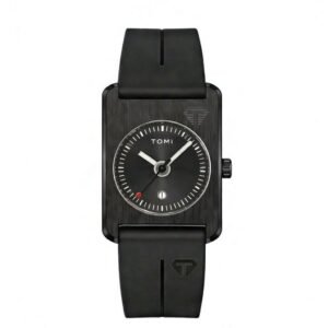 Tomi T-022 Tank Watch with Magnetic Silicone Strap