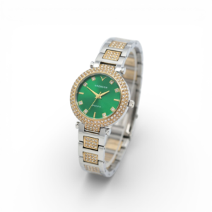 Stylish Orenson ladies watch featuring elegant chain strap and decorative stones available at Albashar Store Pakistan.