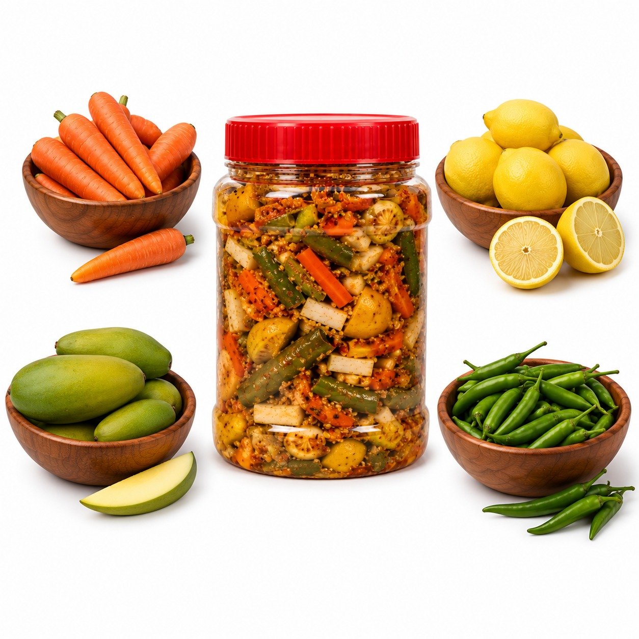 4 Types Mixed Achar | 1 KG